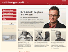 Tablet Screenshot of matthiaseigenbrodt.com